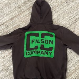 Filson zip up hoody. No stains or tears.